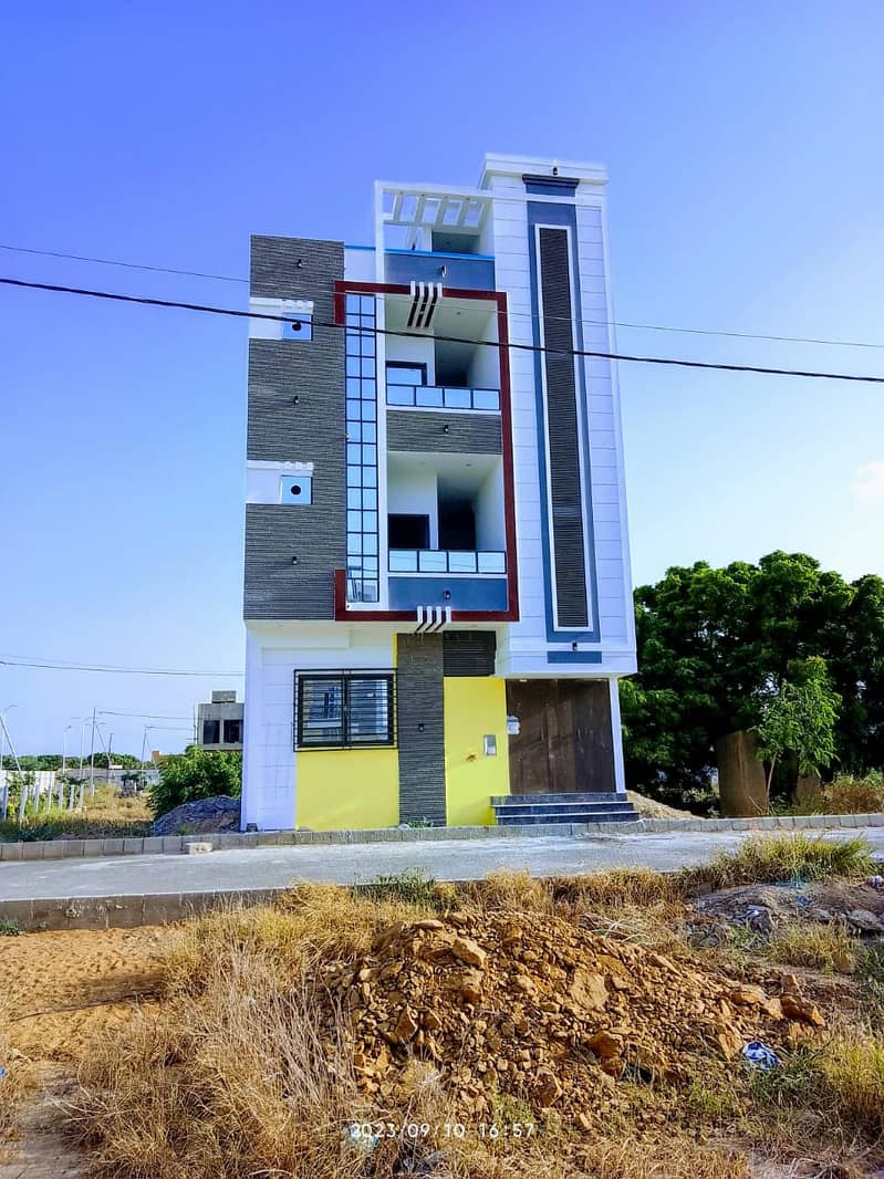 AL JADEED RESIDENCY 120YARDS GROUND/1ST AND 2ND FLOOR PORTION FOR SALE 0