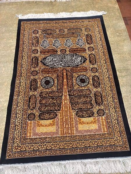 Persian qom silk replica carpets 0