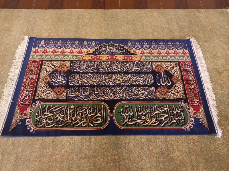 Persian qom silk replica carpets 1