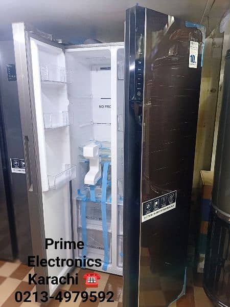 Dawlance Haier Pel Orient Refrigerator inverter Glass door 8