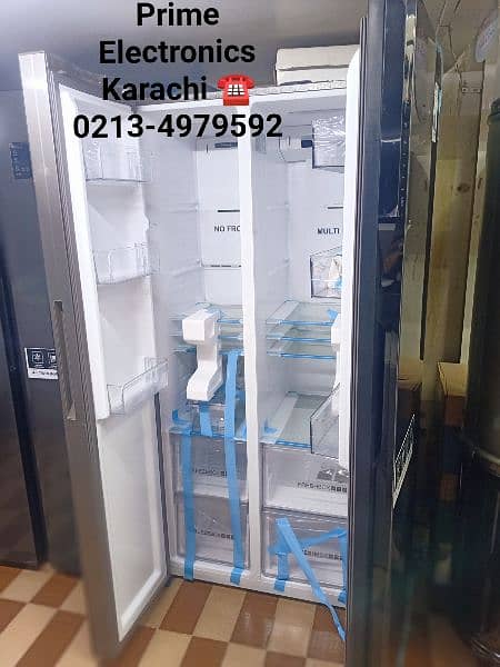 Dawlance Haier Pel Orient Refrigerator inverter Glass door 9