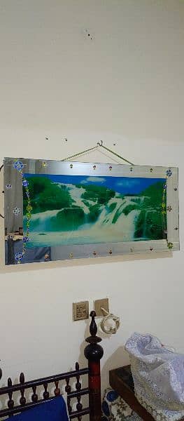 Beautiful wall hanging scenery with sounds of birds 2