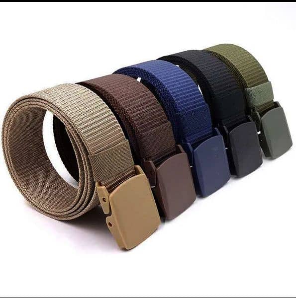 Men Canvas Fiber Belt 1