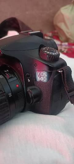Canon 60d with lens complete
