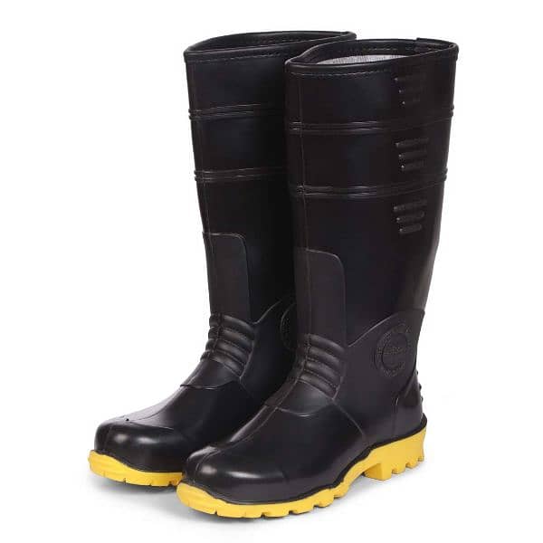 Motorcycle or Car Washing long Rubber Safety shoes 3
