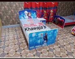 Factory price single Bed ( khawaja’s interior Fix price workshop