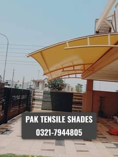 Tensile shades / car parking shades / shades / sheds / porch sheds