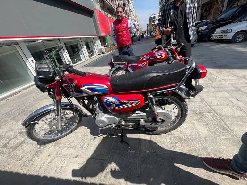 honda 125 (2022) (reg. 2024) 5