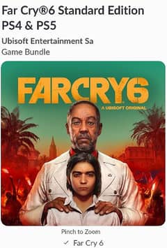 FarCry 6 Digital (Not Disc) Available for PS4/PS5