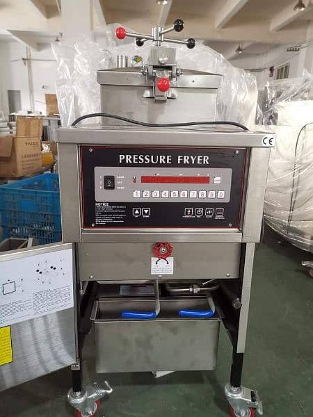 Commercial deep fryer single tank 16L oil cap & China pizza oven's 7