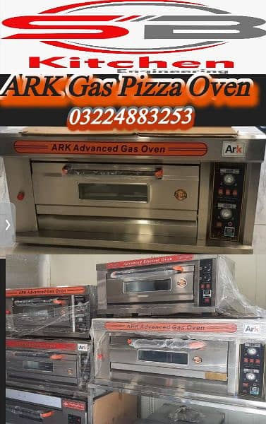 Commercial China ARK Advance gas deck pizza oven /Pizza oven/ Imported 2