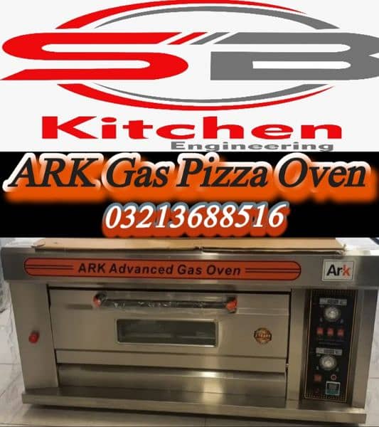 Commercial China ARK Advance gas deck pizza oven /Pizza oven/ Imported 9