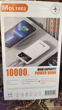 10000 mAh Power Bank Fast New
