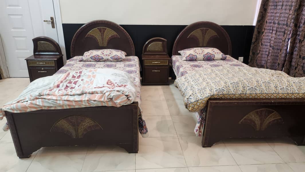 Two single beds(Also Discount) 0