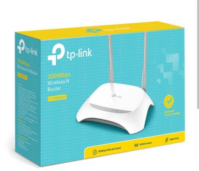 Tp link 5port switch and Tp link router n840 3
