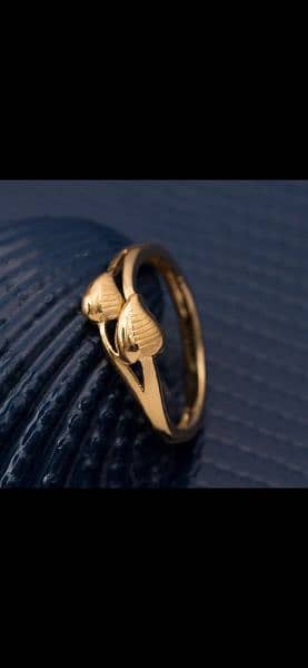 gold palated jewellery Sona ka Pani karvy 1 karet gold ring 8