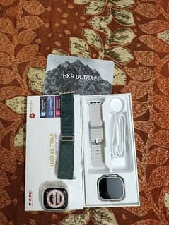 Hk9 ultra 2 smart watch latest and fastest processor of watches 2strap 0