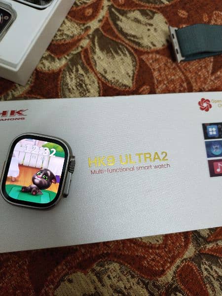 Hk9 ultra 2 smart watch latest and fastest processor of watches 2strap 8