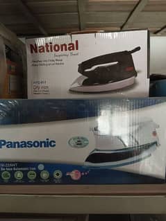 1 national iron 1 Panasonic iron 0