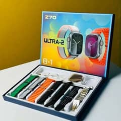 Z70 ultra 2 smart watch and s12 ultra series 8 7in 1 ultra watch 0