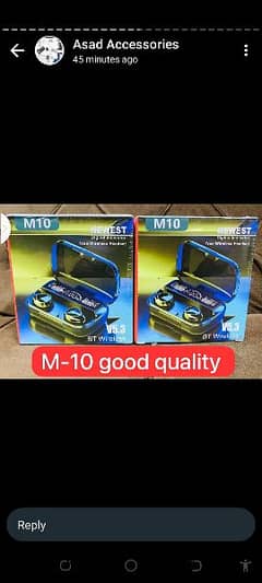 Brand New M10 Good Quality 0