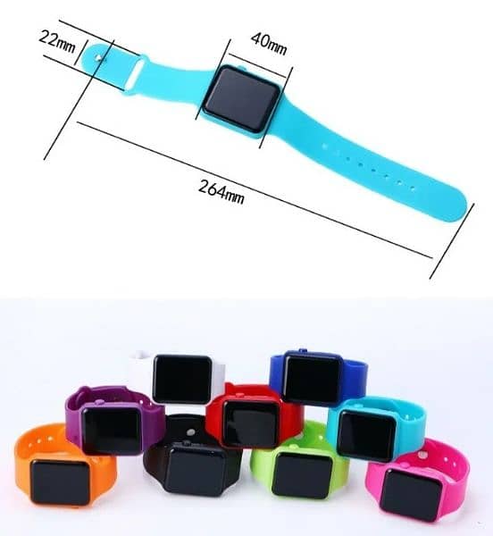 kid's watch led watch for kids boys and girls unisex watch 5