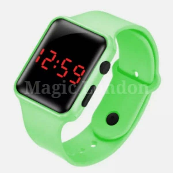 kid's watch led watch for kids boys and girls unisex watch 6