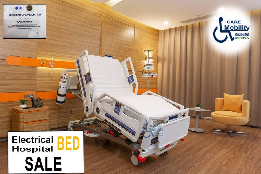 Hospital Bed Electric Bed Medical Bed/Surgical Bed Patient Bed ICU Bed 7