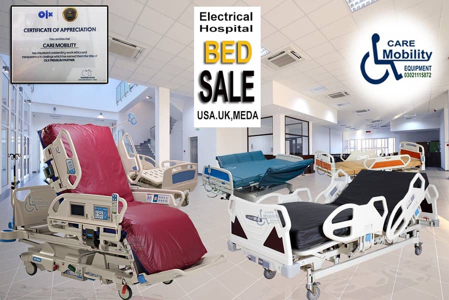 Hospital Bed Electric Bed Medical Bed/Surgical Bed Patient Bed ICU Bed 3
