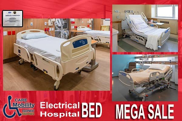 Hospital Bed Electric Bed Medical Bed/Surgical Bed Patient Bed ICU Bed 4