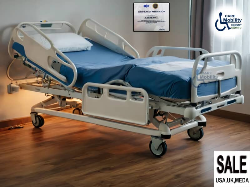 Hospital Bed Electric Bed Medical Bed/Surgical Bed Patient Bed ICU Bed 6