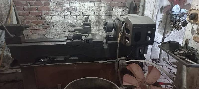Machinery sale, working conditions power press & lathe machine. 1
