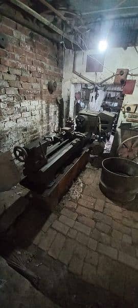 Machinery sale, working conditions power press & lathe machine. 10