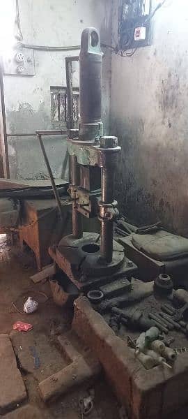 Machinery sale, working conditions power press & lathe machine. 11