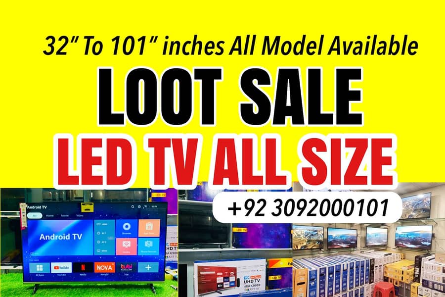 " 32 inch smart android LED TV whle sale rate in just 23k 0