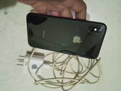 I phone x 256 GB Non pta Charger b h sath 0