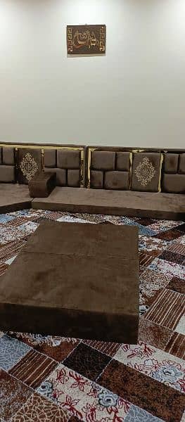 majlis sofa/Arabic Majlis/Arbi Sofa/ running foot 03044333349 1