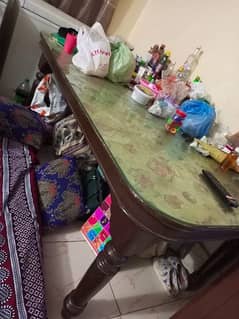 dinng table with mirror 16mm