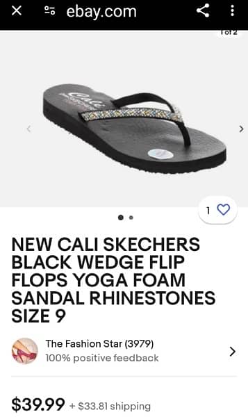 Shoes/Sandal for Ladies SKECHERS flip Flop 6