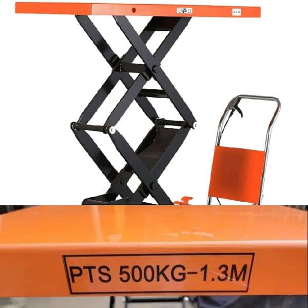 Scissor Table Trolley Lifter For Sale Delivery All Pakistan Services 1