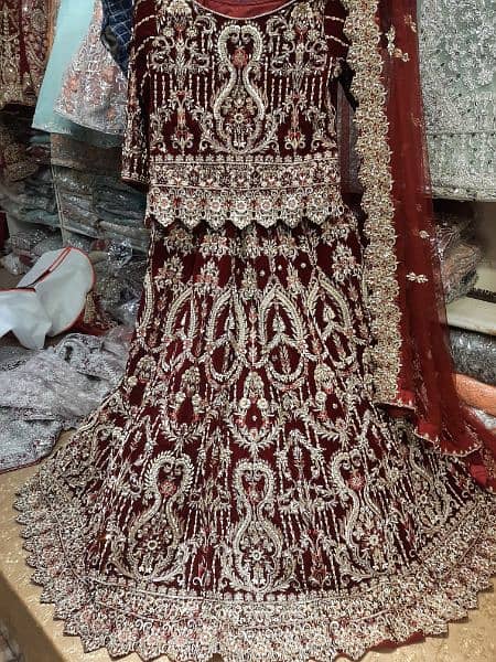 Weding Lehnga/wedding maxi/ Bridal Lehnga/ bridal maxi /partywear 6