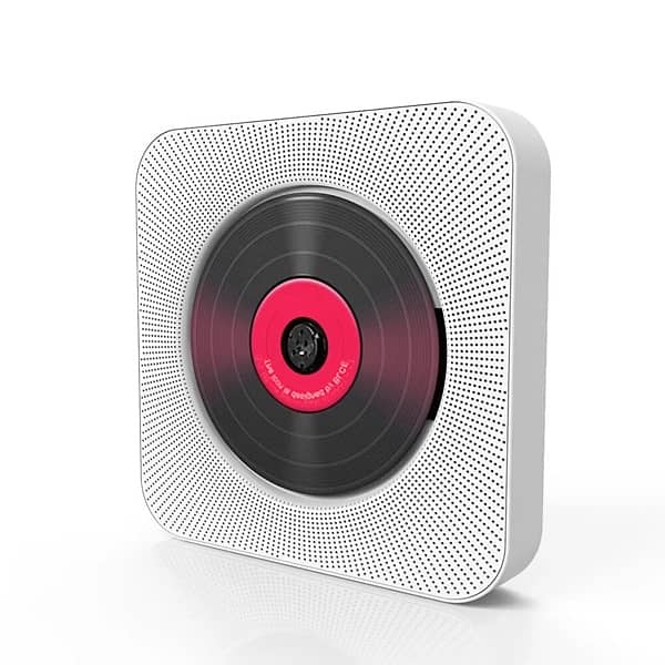 Wall Mounted CD Player Bluetooth Speaker Home Audio 2
