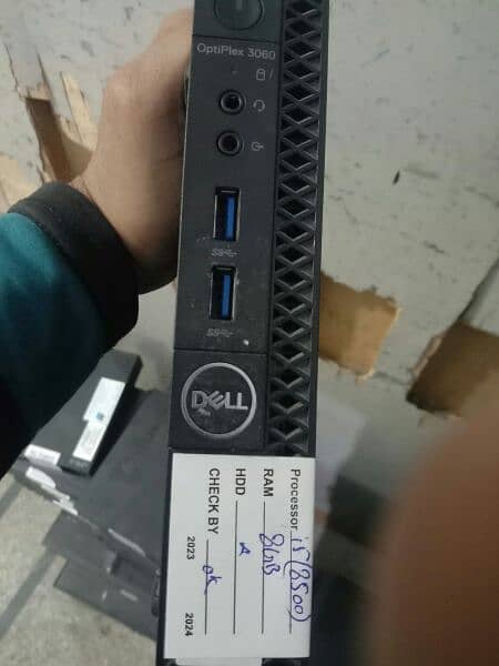 Dell Tiny 3060 corei5 8th Gen 0