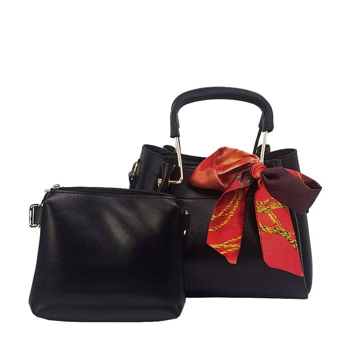 Ladies Bags/Shoulder Bag/ladies pouch |Girls Purse 2Pcs Pu Leather New 3