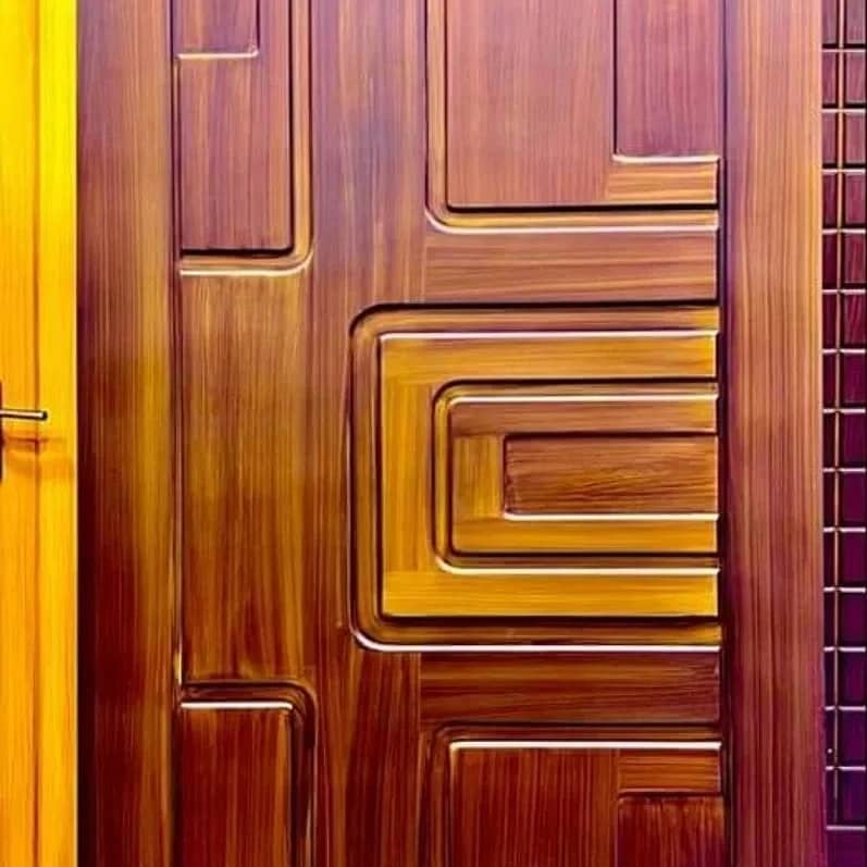 Fiber & pvc (waterproof)doors available in wholesale rate 5