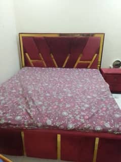 beautiful double bed with a dressing table for sale 0