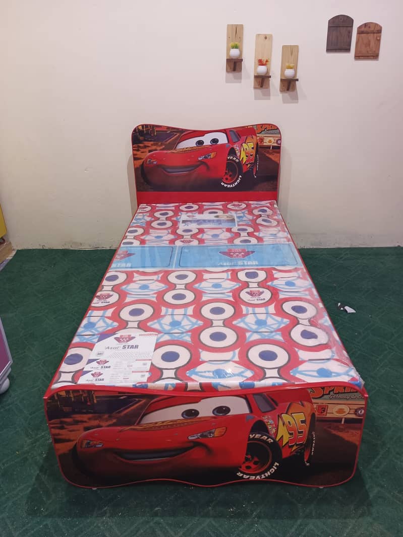 Kids bed | Baby Car Bed | kids wooden bed | kids Furniture / Bunk beds 2