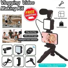 Vlogging Kit, Mobile & Camera Video Making Kit, Tiktok Stand