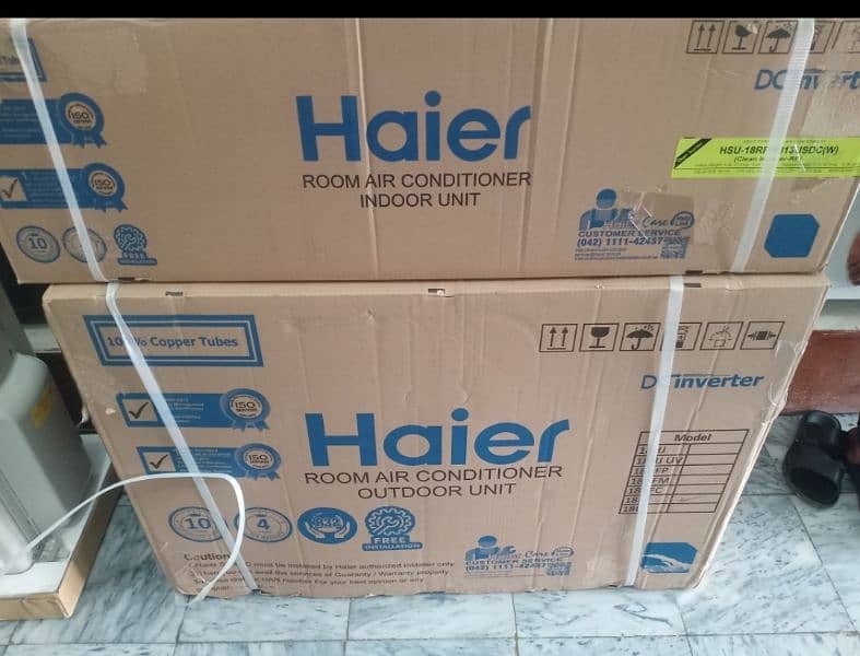 Haier 18RFP 1.5 Ton DC inverter AC Heat and cool 1