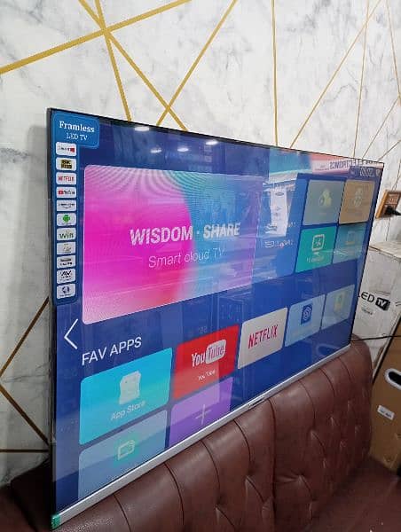 48" inches borderless smart led tv new sale offer 0